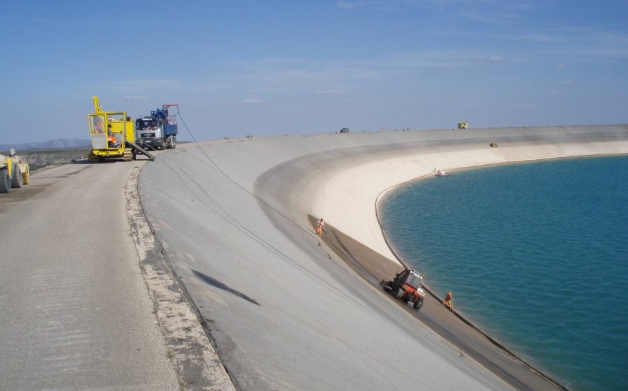Mastic Renewal of Upper Reservoir at La Muela